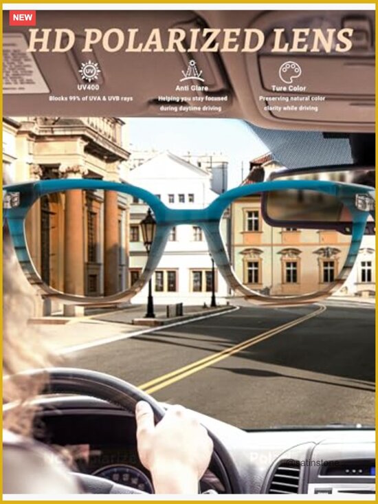 Polarized Cat-Eye Sunglasses with Nylon Lens UV Protection for Driving Travel main image 6